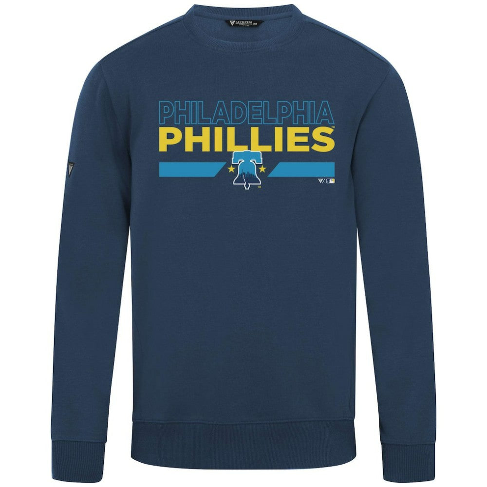 MLB Philadelphia Phillies Levelwear City Connect Zane No Hitter Pullover Sweatshirt