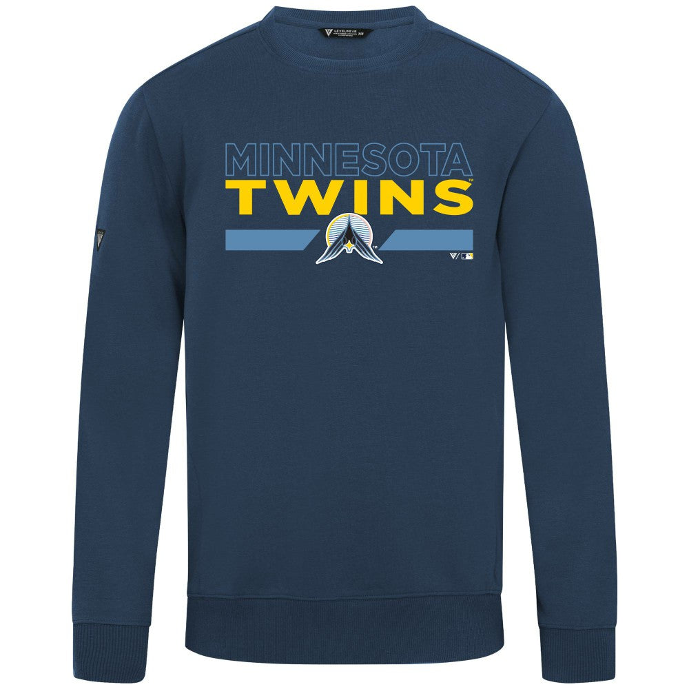 MLB Minnesota Twins Levelwear City Connect Zane No Hitter Pullover Sweatshirt