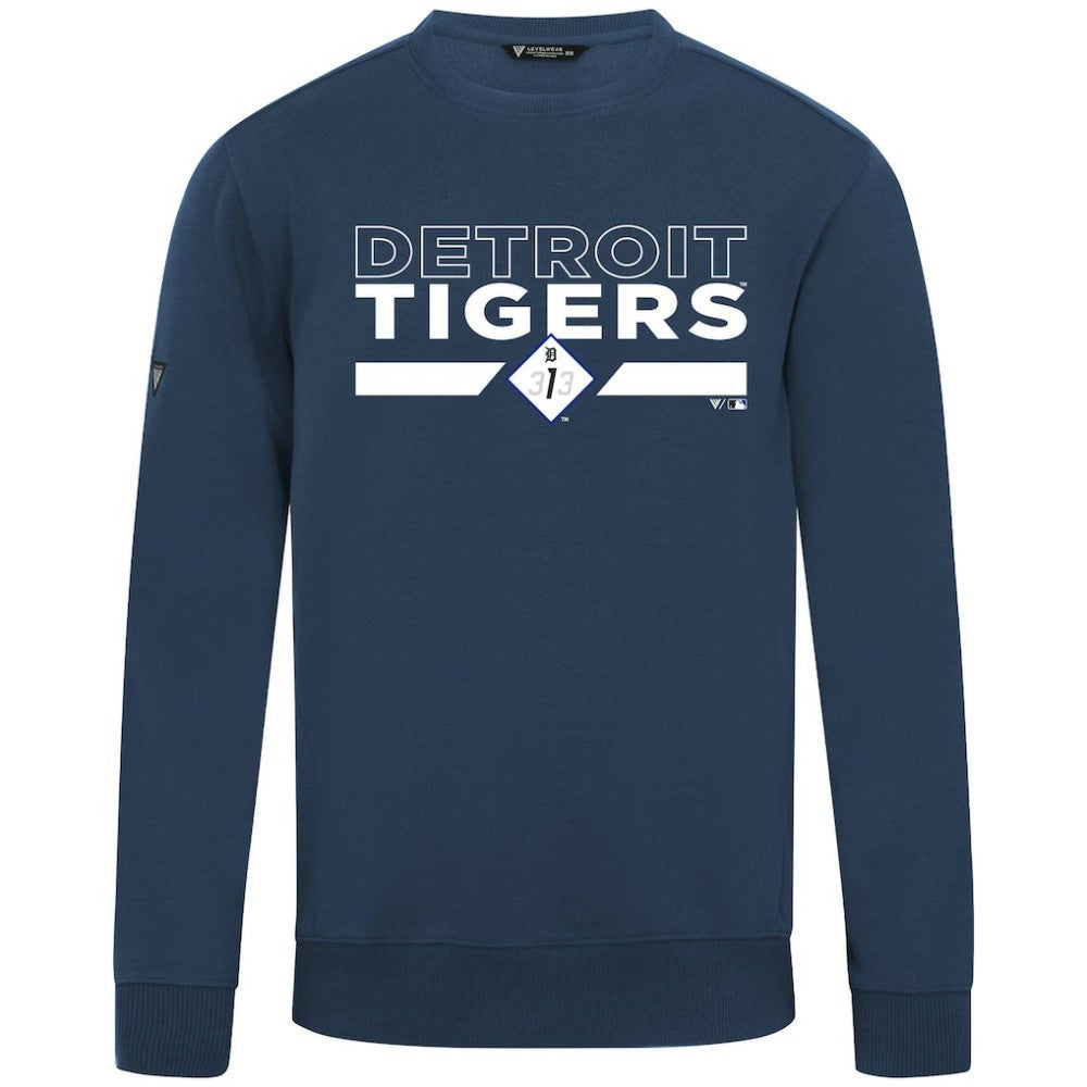 MLB Detroit Tigers Levelwear City Connect Zane No Hitter Pullover Sweatshirt