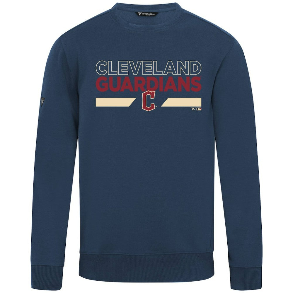 MLB Cleveland Guardians Levelwear City Connect Zane No Hitter Pullover Sweatshirt