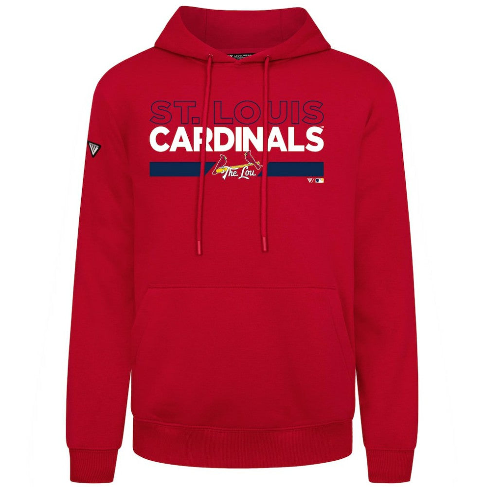 MLB St. Louis Cardinals Levelwear City Connect Podium No Hitter Pullover Hoodie