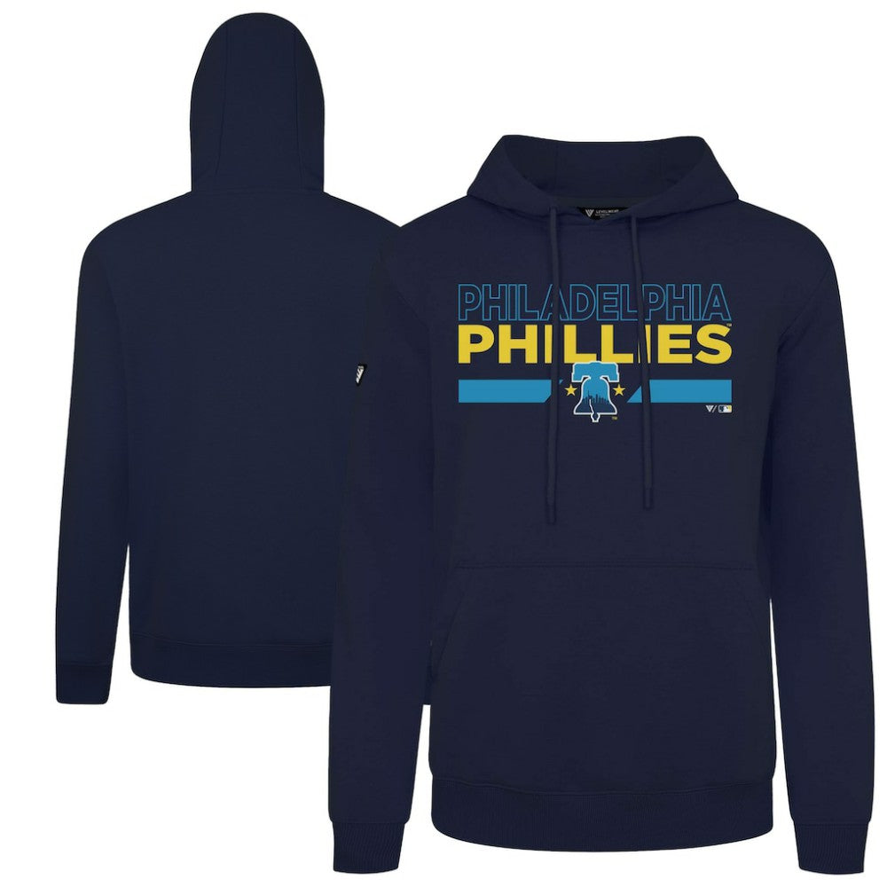 MLB Philadelphia Phillies Levelwear City Connect Podium No Hitter Pullover Hoodie