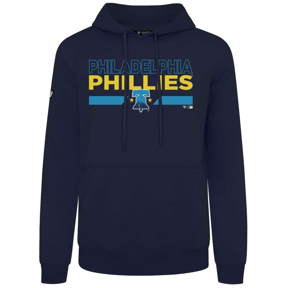 MLB Philadelphia Phillies Levelwear City Connect Podium No Hitter Pullover Hoodie