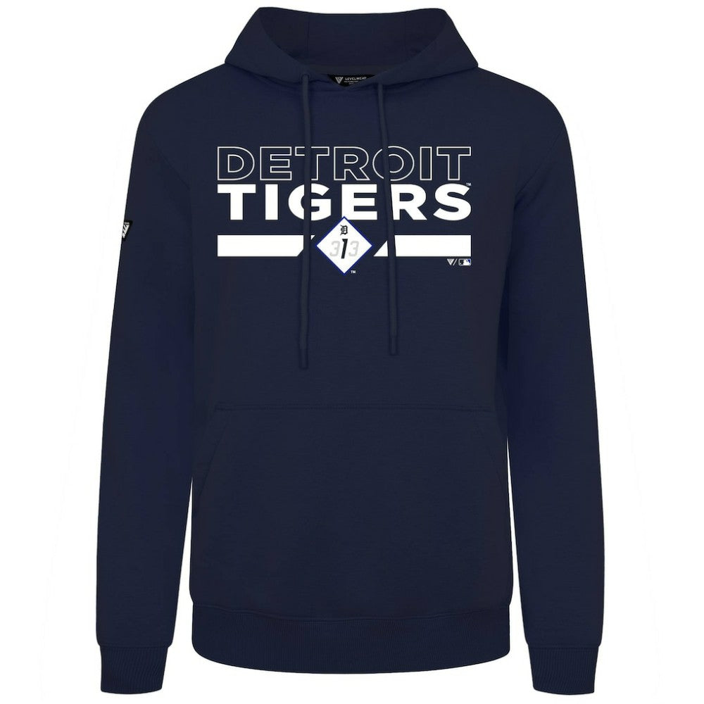 MLB Detroit Tigers Levelwear City Connect Podium No Hitter Pullover Hoodie
