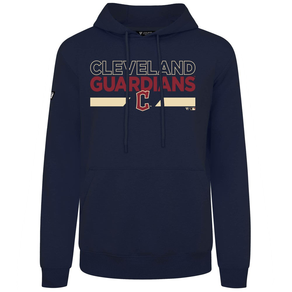 MLB Cleveland Guardians Levelwear City Connect Podium No Hitter Pullover Hoodie