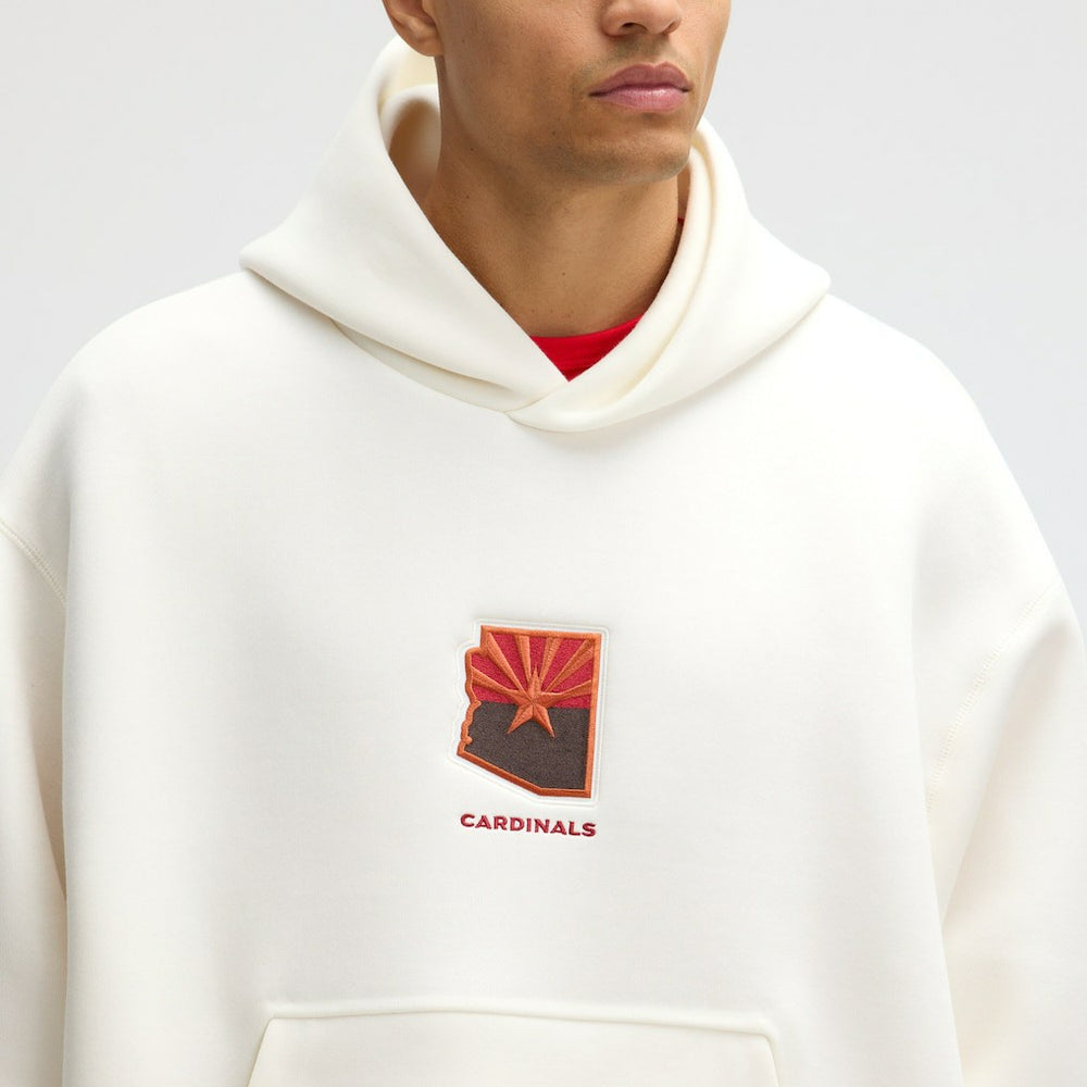 2025 Rivalries Collection Oversized Tech Fleece Hoodie - Arizona Cardinals
