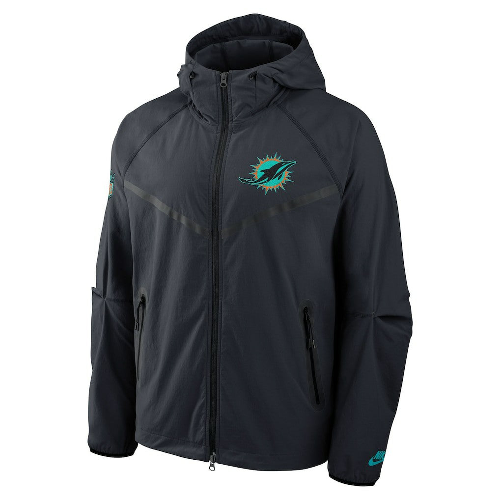 2025 Rivalries Collection Tech Raglan Full-Zip Jacket - Miami Dolphins