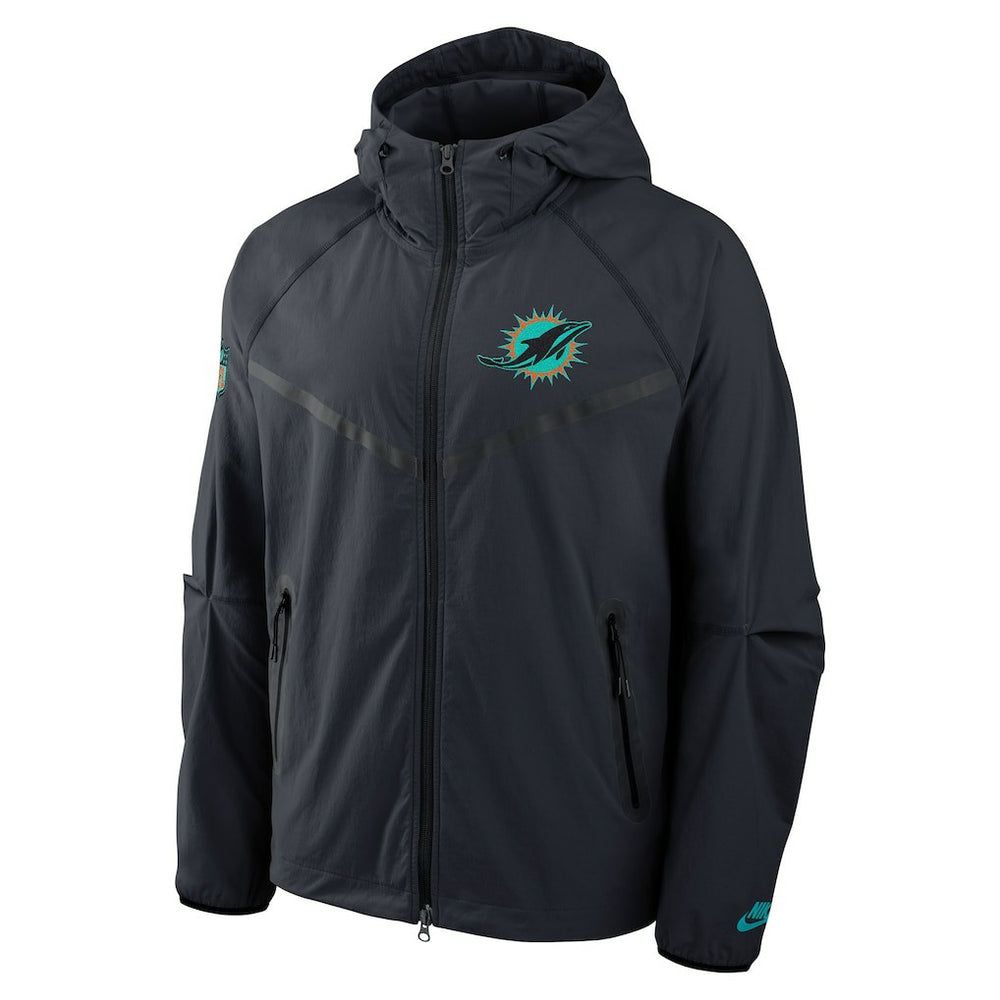 2025 Rivalries Collection Tech Raglan Full-Zip Jacket - Miami Dolphins