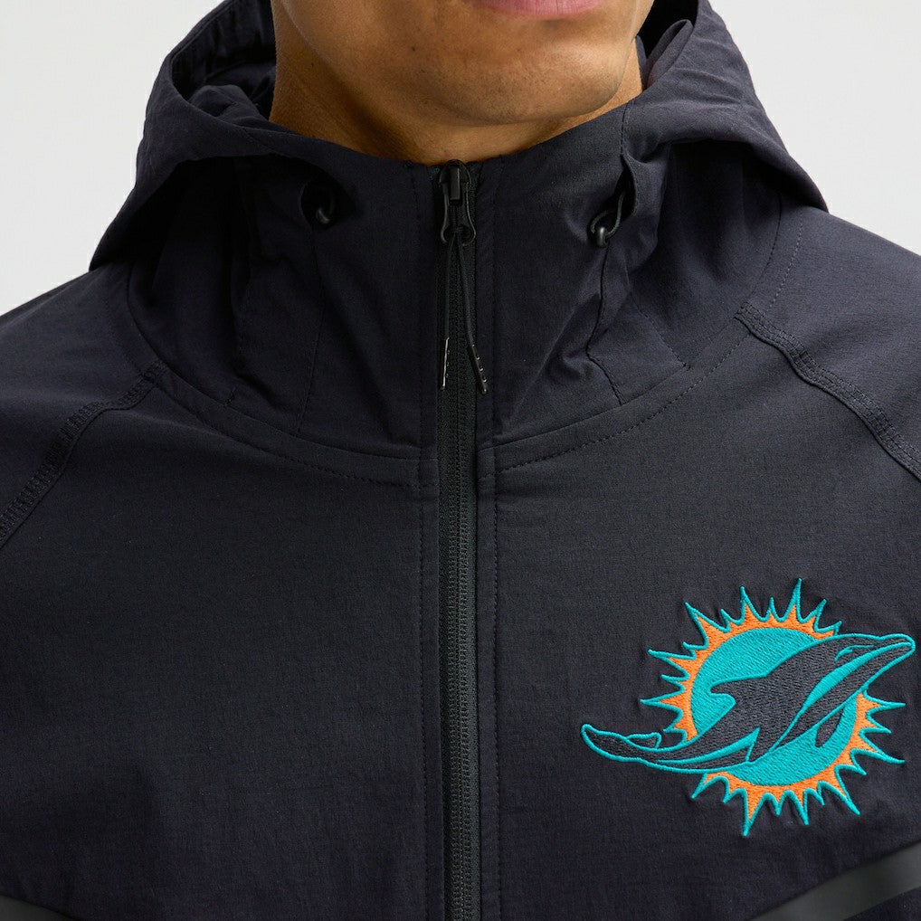 2025 Rivalries Collection Tech Raglan Full-Zip Jacket - Miami Dolphins
