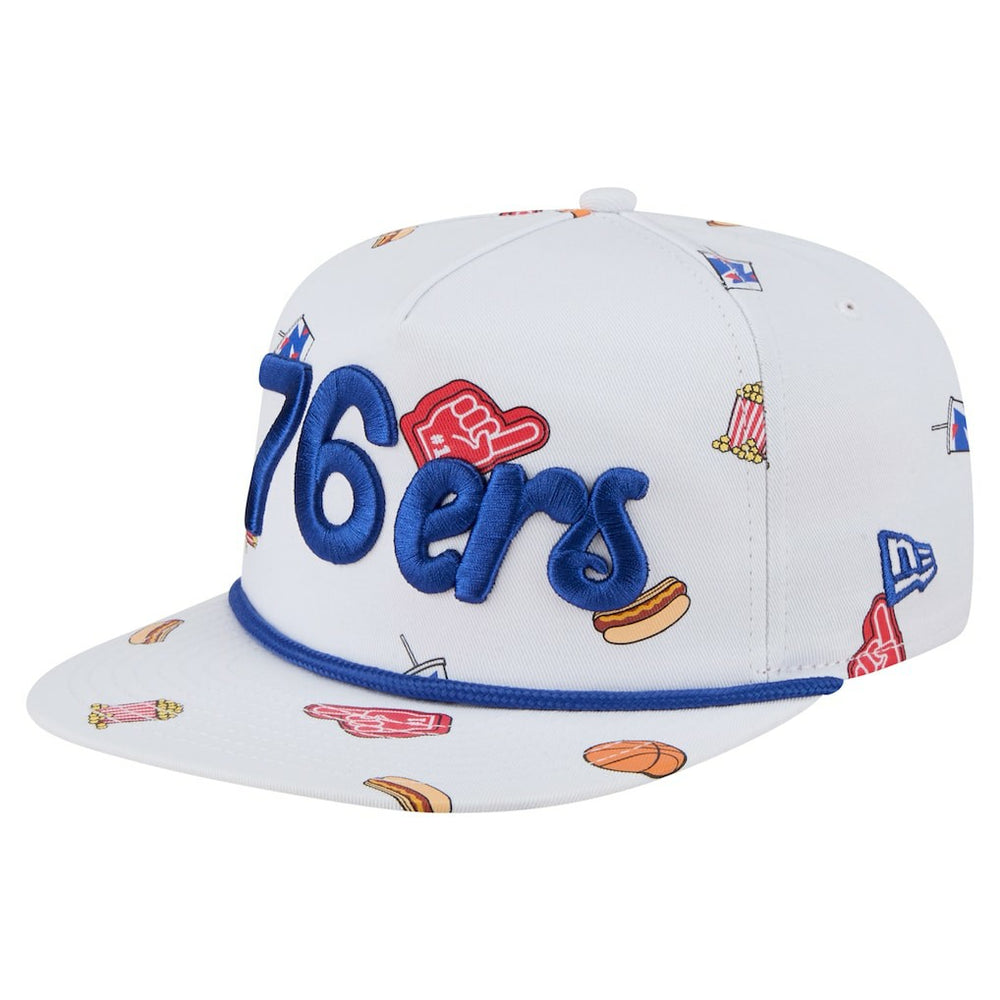 NBA Philadelphia 76ers Team Cheer Rope 19TWENTY Adjustable Hat