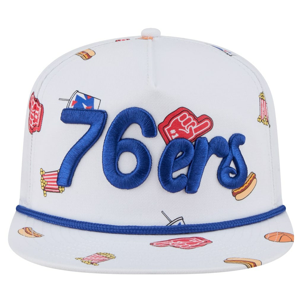 NBA Philadelphia 76ers Team Cheer Rope 19TWENTY Adjustable Hat