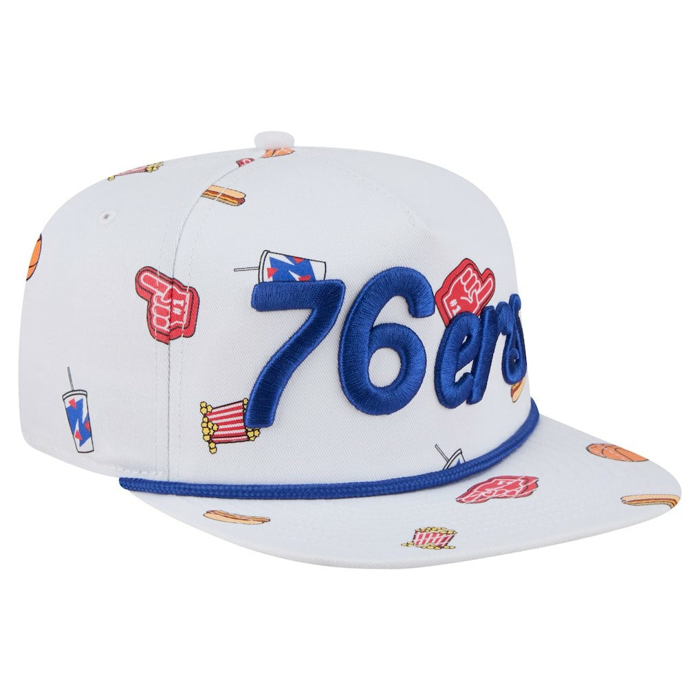 NBA Philadelphia 76ers Team Cheer Rope 19TWENTY Adjustable Hat
