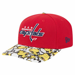 NHL Red Washington Capitals New Era Mascot Visor 9SEVENTY Adjustable Hat