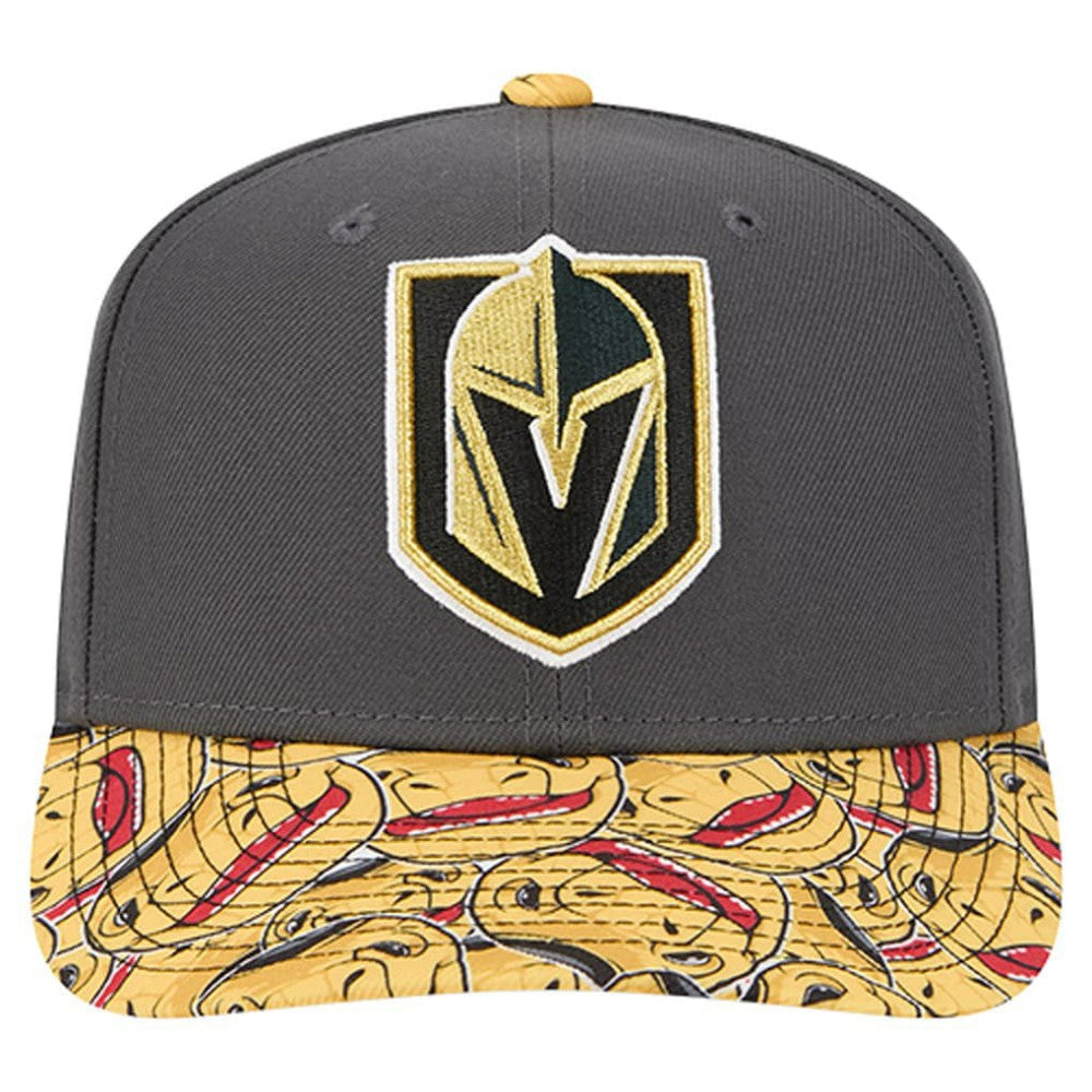 NHL Grey Vegas Golden Knights New Era Mascot Visor 9SEVENTY Adjustable Hat