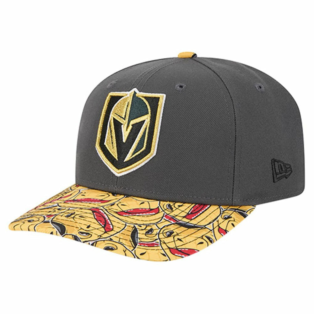 NHL Grey Vegas Golden Knights New Era Mascot Visor 9SEVENTY Adjustable Hat