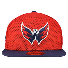 NHL Red/Navy Washington Capitals New Era Mesh Crown Two-Tone 59FIFTY Fitted Hat