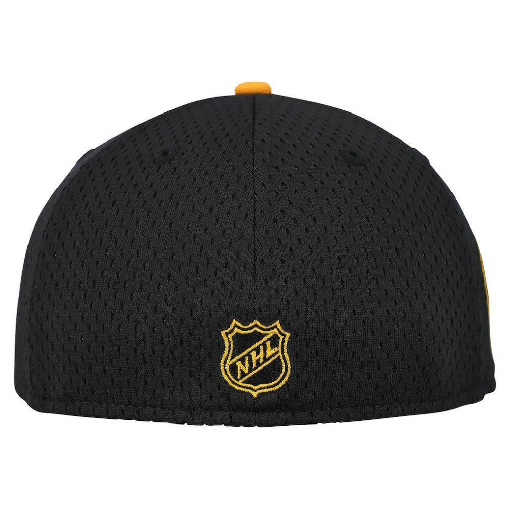 NHL Black/Gold Boston Bruins New Era Mesh Crown Two-Tone 59FIFTY Fitted Hat