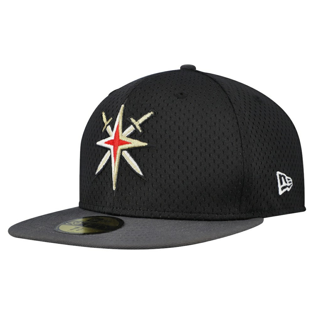 NHL Black/Gray Vegas Golden Knights New Era Mesh Crown Two-Tone 59FIFTY Fitted Hat
