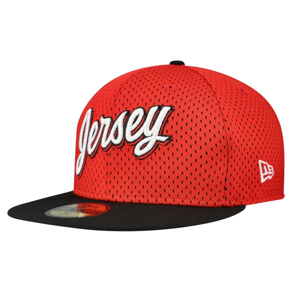 NHL Red/Black New Jersey Devils New Era Mesh Crown Two-Tone 59FIFTY Fitted Hat