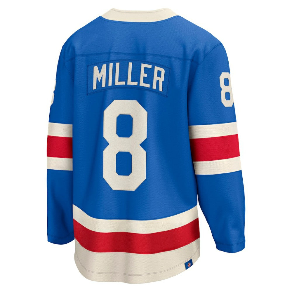 NHL Blue J.T. Miller New York Rangers Fanatics Centennial Breakaway Jersey