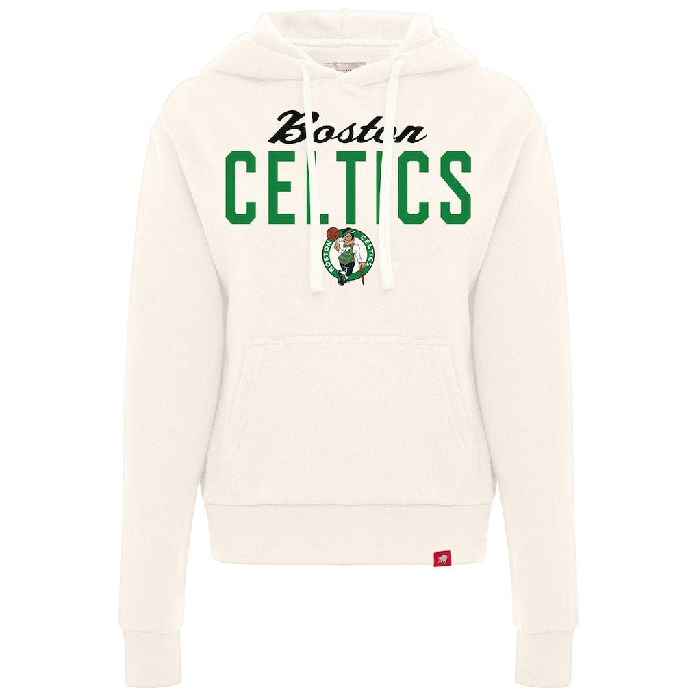 NBA Boston Celtics Sportiqe Women's Ava Boxy Tri-Blend Pullover Hoodie