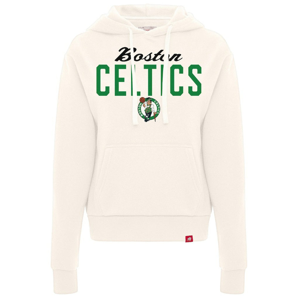 NBA Boston Celtics Sportiqe Women's Ava Boxy Tri-Blend Pullover Hoodie