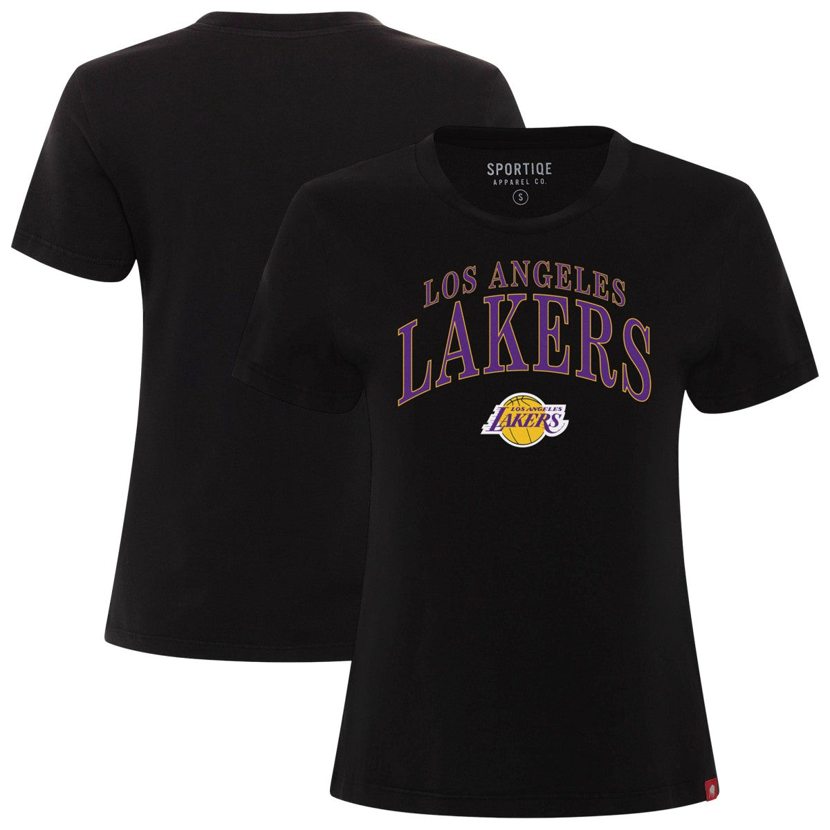 NBA Los Angeles Lakers Sportiqe Women's Arcadia Boxy T-Shirt