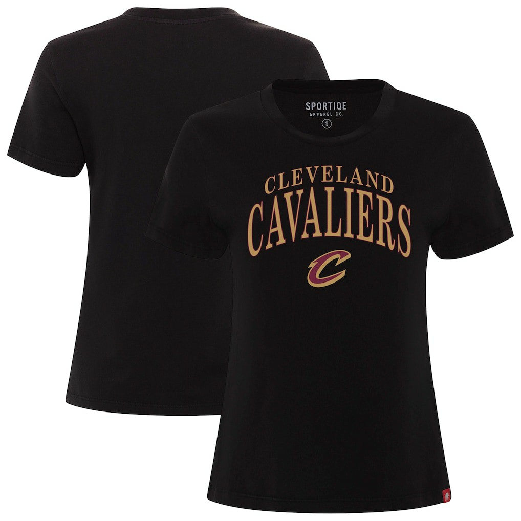 NBA Cleveland Cavaliers Sportiqe Women's Arcadia Boxy T-Shirt sale