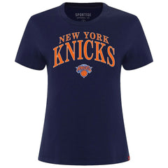 NBA New York Knicks Sportiqe Women's Arcadia Boxy T-Shirt