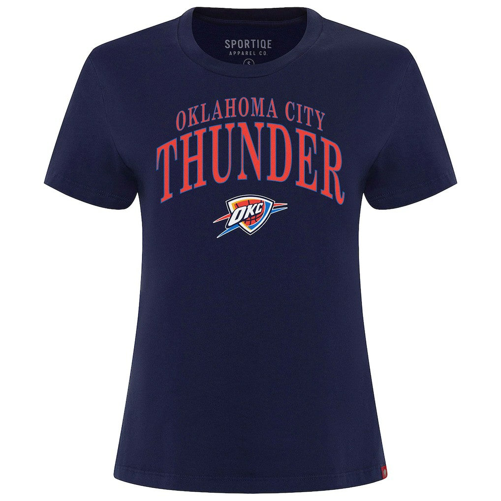 NBA Oklahoma City Thunder Sportiqe Women's Arcadia Boxy T-Shirt