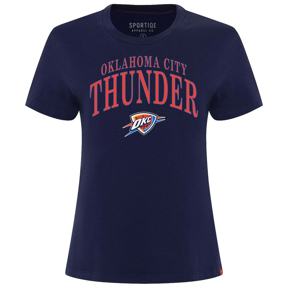 NBA Oklahoma City Thunder Sportiqe Women's Arcadia Boxy T-Shirt