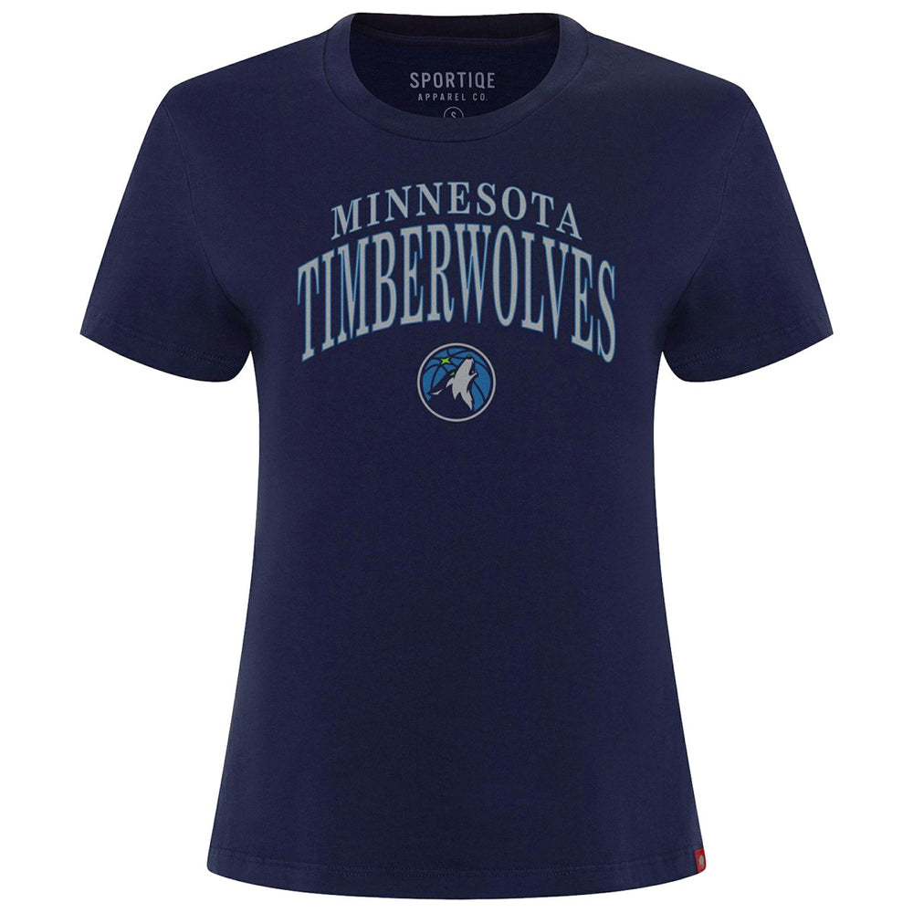 NBA Minnesota Timberwolves Sportiqe Women's Arcadia Boxy T-Shirt
