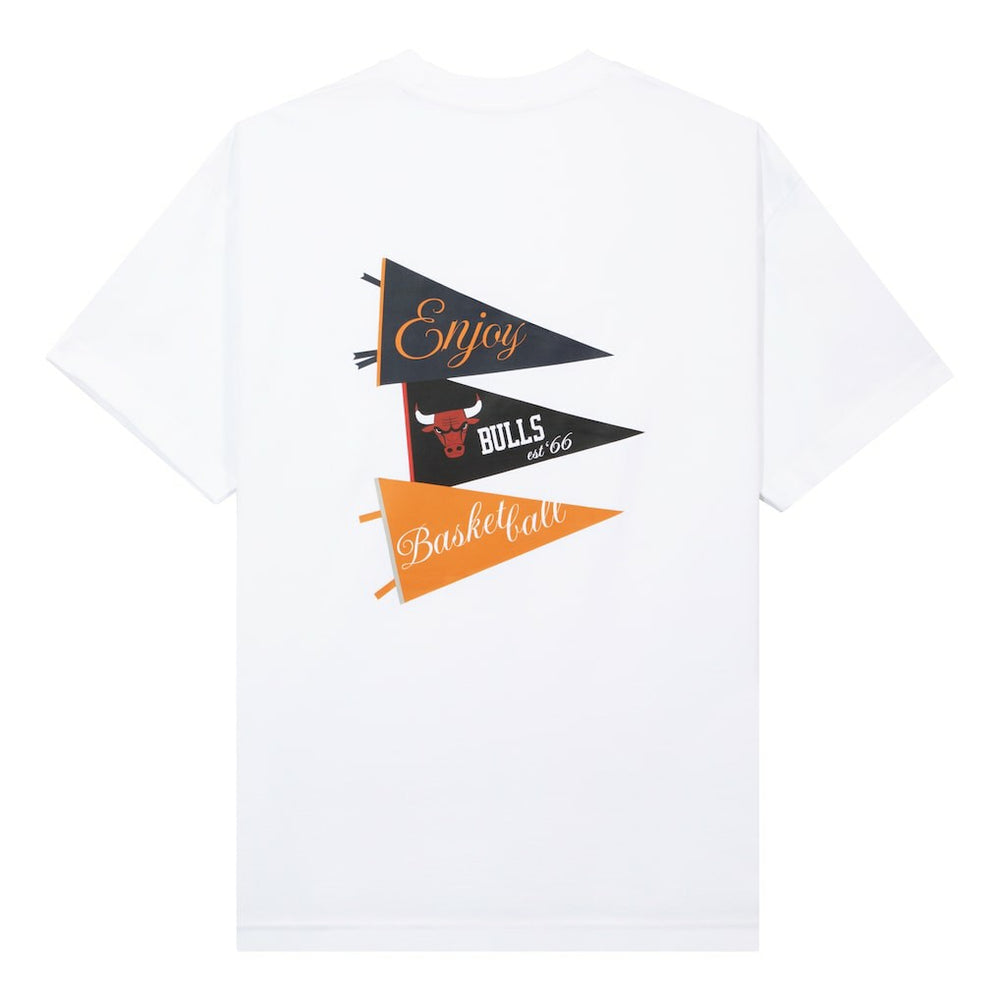 NBA Enjoy Basketball x Chicago Bulls Unisex Hoop Enthusiast Capsule Collection T-Shirt - White outlet