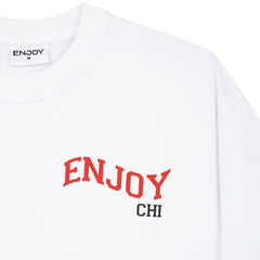 NBA Enjoy Basketball x Chicago Bulls Unisex Hoop Enthusiast Capsule Collection T-Shirt - White outlet