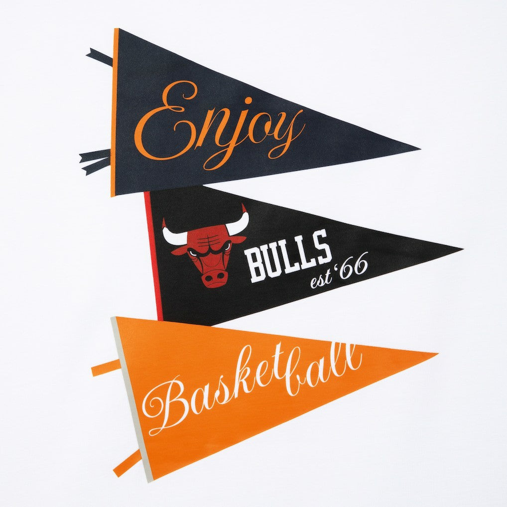 NBA Enjoy Basketball x Chicago Bulls Unisex Hoop Enthusiast Capsule Collection T-Shirt - White outlet