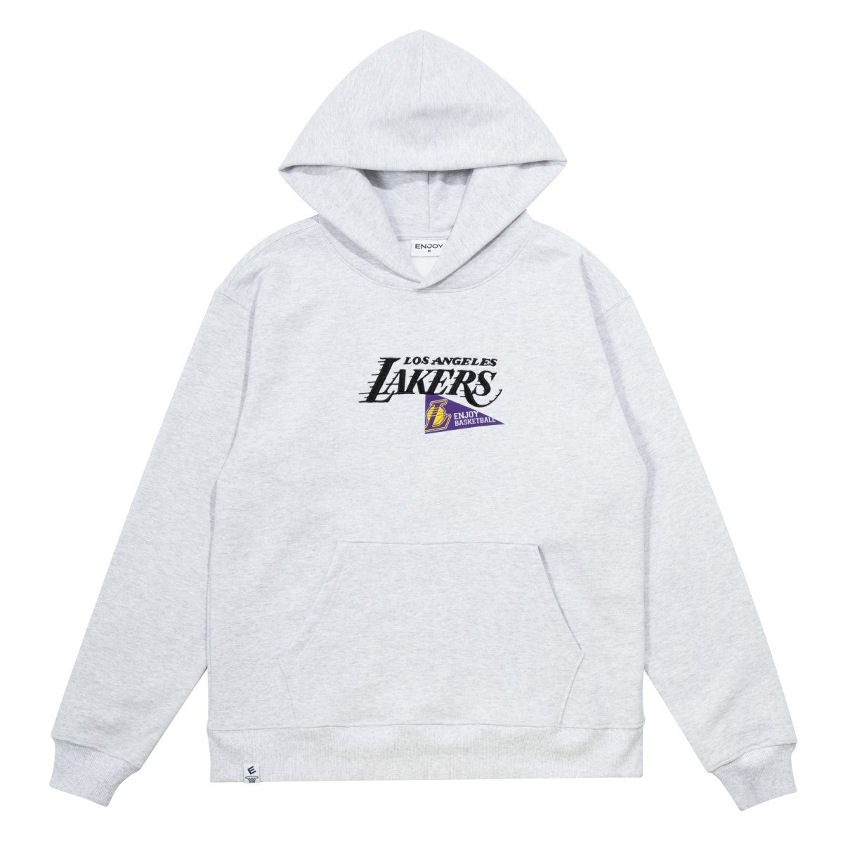 NBA Enjoy Basketball x Los Angeles Lakers Unisex Hoop Enthusiast Capsule Collection Pullover Hoodie - Heather Gray shop