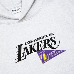 NBA Enjoy Basketball x Los Angeles Lakers Unisex Hoop Enthusiast Capsule Collection Pullover Hoodie - Heather Gray shop