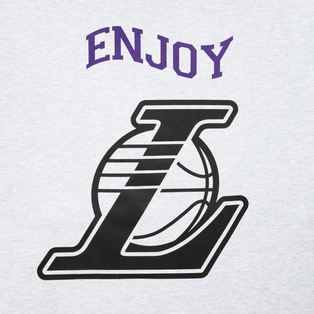NBA Enjoy Basketball x Los Angeles Lakers Unisex Hoop Enthusiast Capsule Collection Pullover Hoodie - Heather Gray shop
