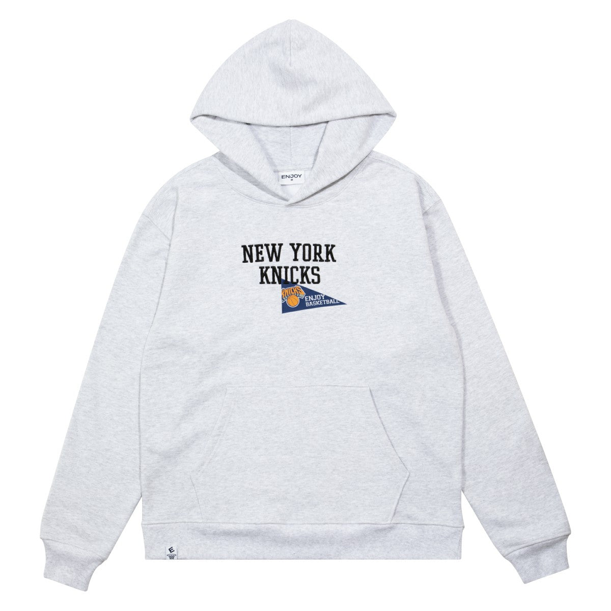 NBA Enjoy Basketball x New York Knicks Unisex Hoop Enthusiast Capsule Collection Pullover Hoodie - Heather Gray outlet