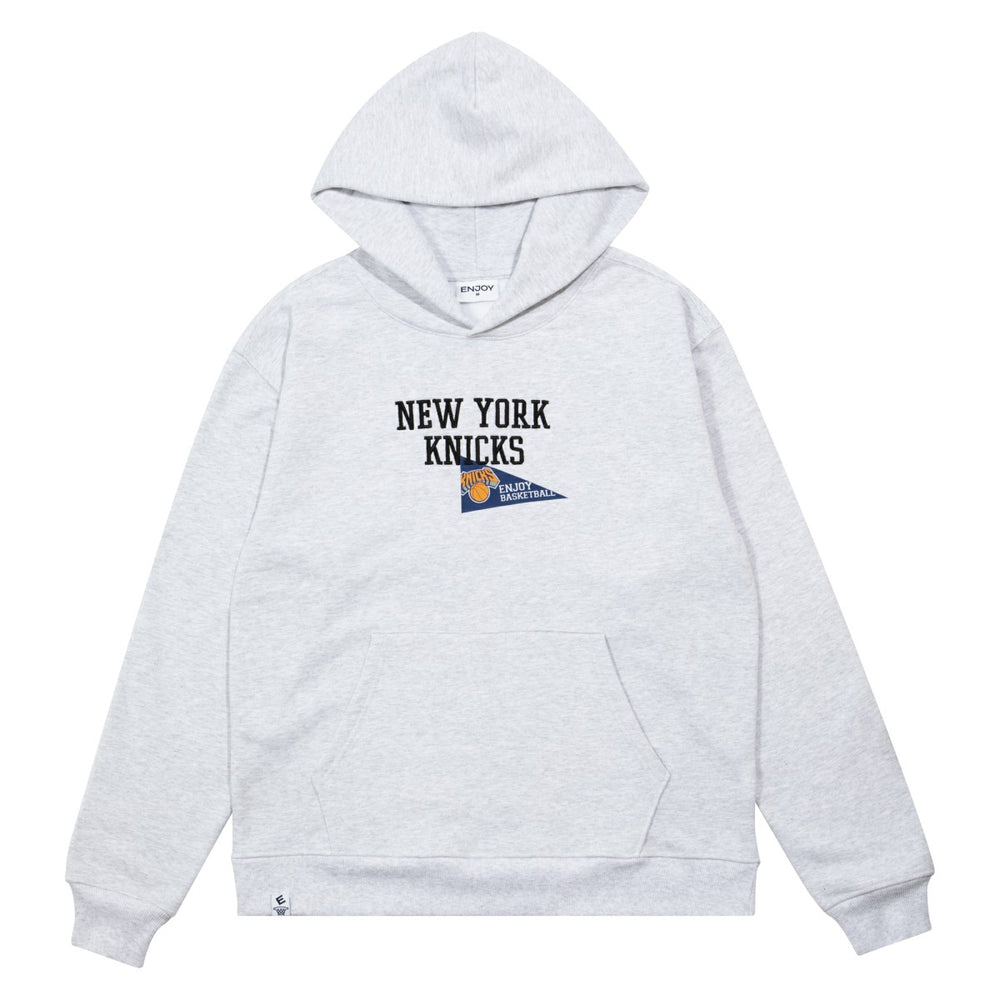 NBA Enjoy Basketball x New York Knicks Unisex Hoop Enthusiast Capsule Collection Pullover Hoodie - Heather Gray outlet