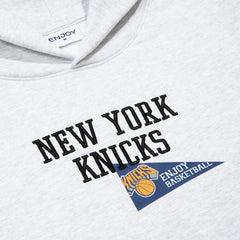NBA Enjoy Basketball x New York Knicks Unisex Hoop Enthusiast Capsule Collection Pullover Hoodie - Heather Gray outlet
