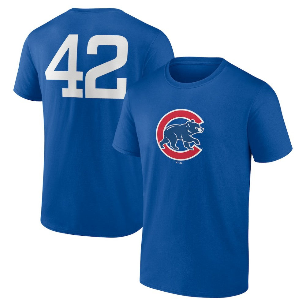 MLB Chicago Cubs Jackie Robinson Day Name & Number T-Shirt