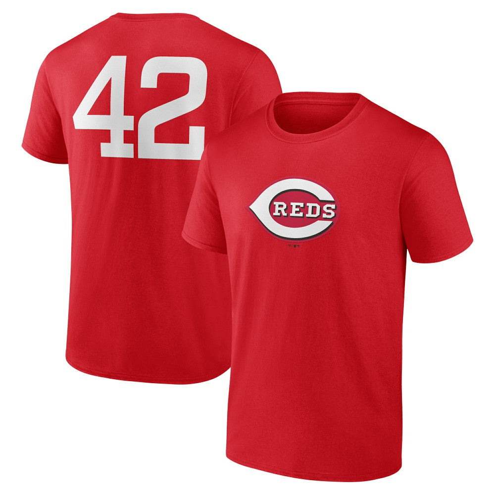 MLB Cincinnati Reds Jackie Robinson Day Name & Number T-Shirt