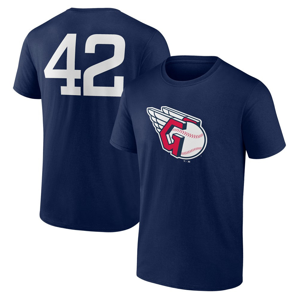 MLB Cleveland Guardians Jackie Robinson Day Name & Number T-Shirt