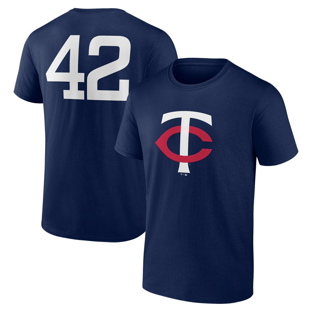 MLB Minnesota Twins Jackie Robinson Day Name & Number T-Shirt