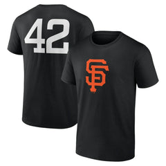 MLB San Francisco Giants Jackie Robinson Day Name & Number T-Shirt