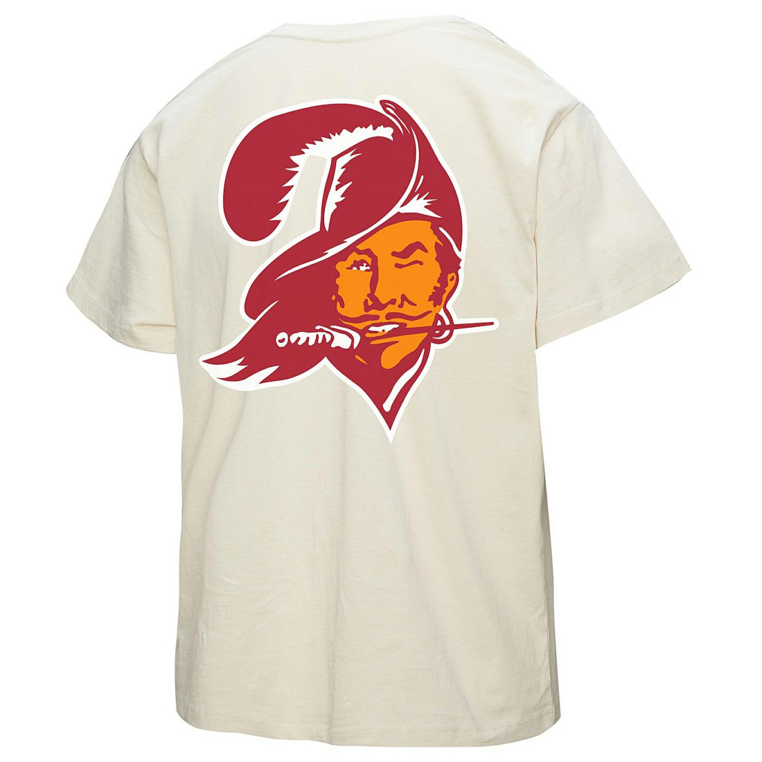 Women's 50th Season Pirate Oversized Boyfriend T-Shirt - Tampa Bay Buccaneers