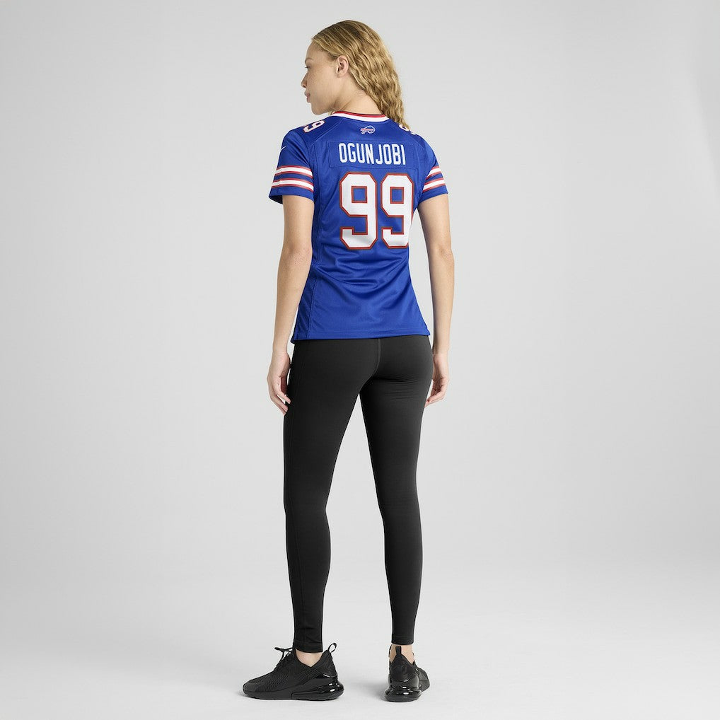 Larry Ogunjobi  Women's Team Game Jersey - Buffalo Bills