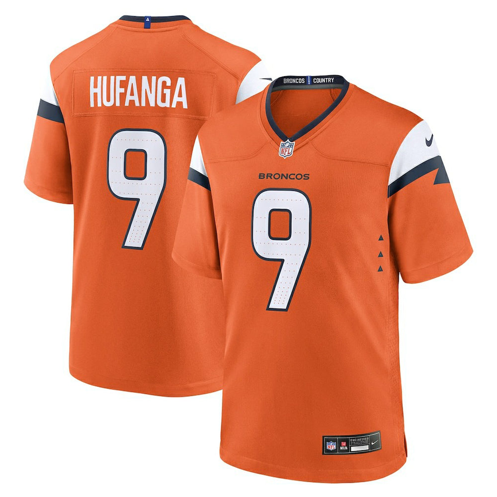 Talanoa Hufanga  Team Game Jersey - Denver Broncos