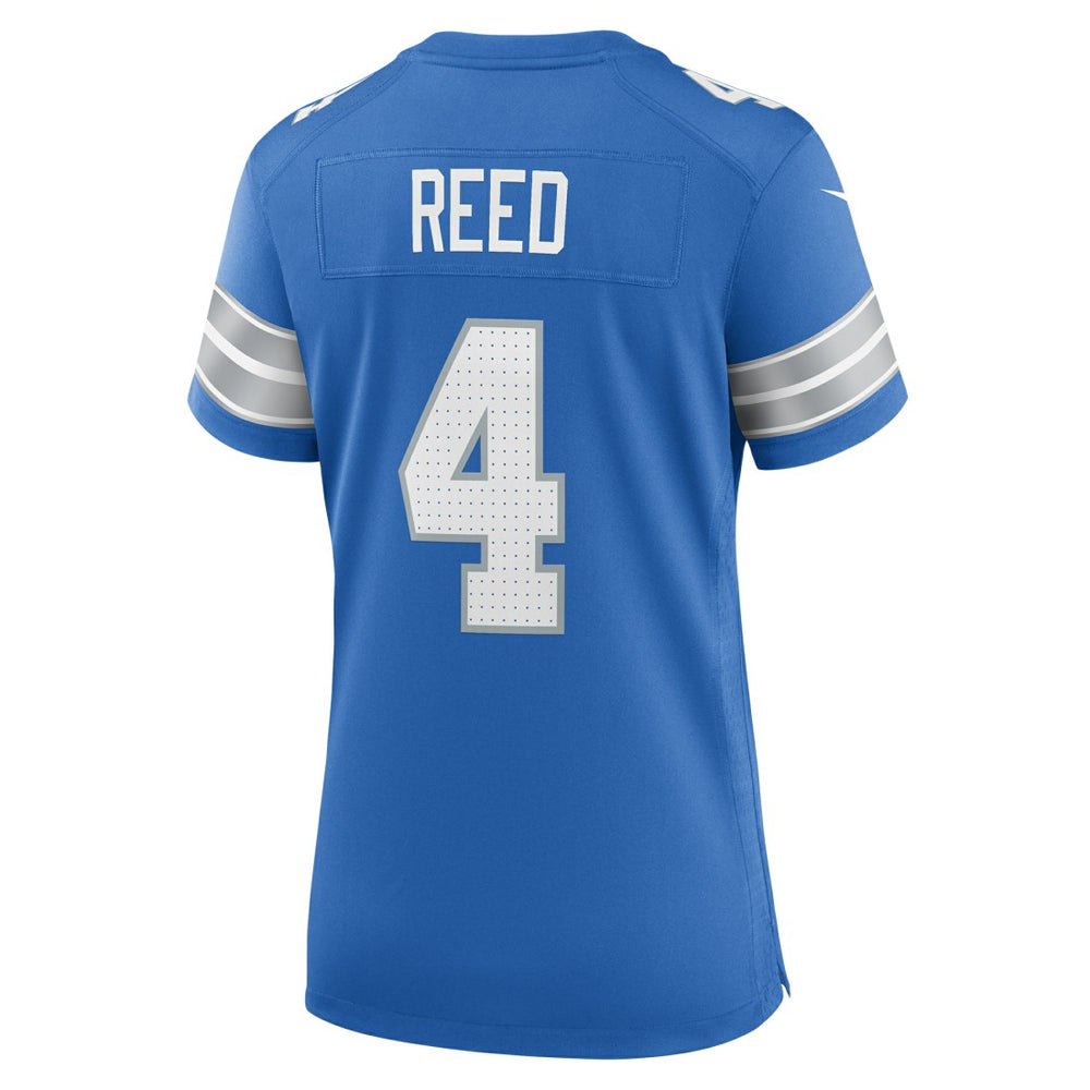 D.J. Reed  Women's Team Game Jersey - Detroit Lions
